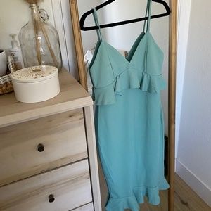 Beautiful sage green dress